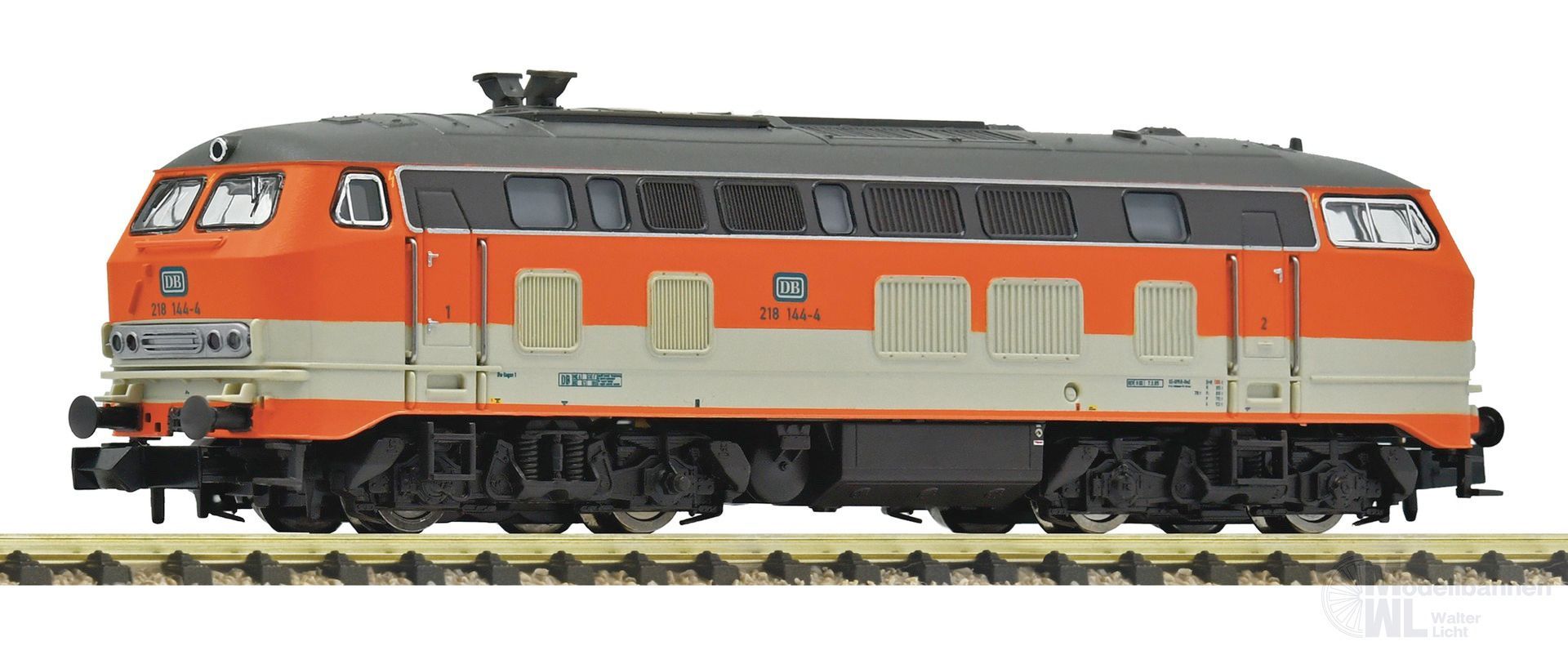 Fleischmann 7360023 - Diesellok BR 218 144-4 DB Ep.IV City-Bahn N 1:160 Fleischmann 7360023 - Diesellok BR 218 144-4 DB Ep.IV City-Bahn N 1:160