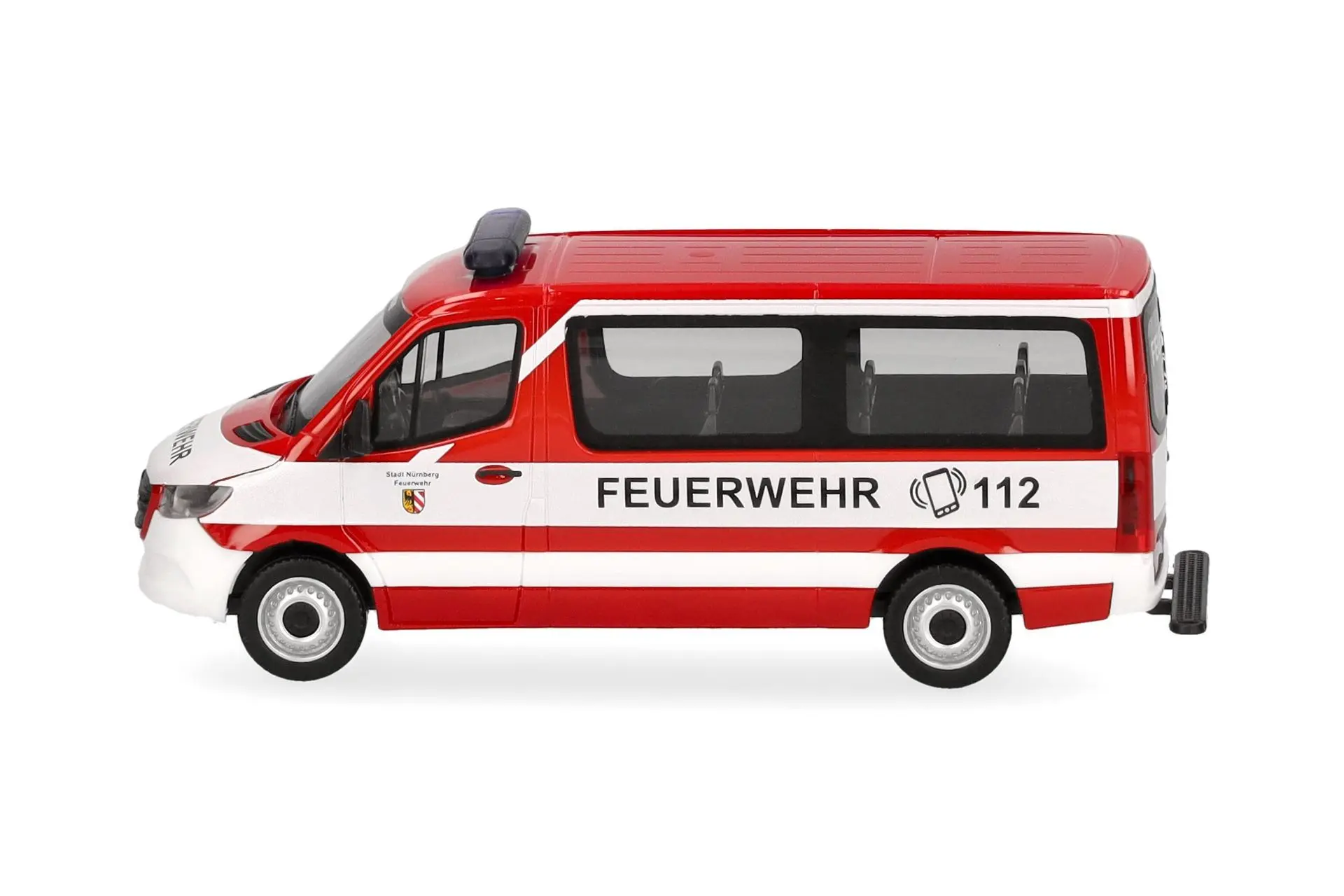 Herpa 098885 - Mercedes-Benz Sprinter `18 FD Bus  FW Nürnberg H0 1:87