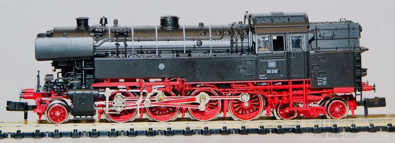 Fleischmann 7025 - FLEISCHMANN - Dampflok BR 65 018 DB Ep.III mit Faulhabermotor N 1:160