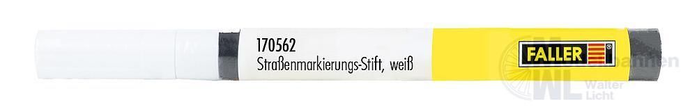 Faller 170562 - Straßenmarkierungs-Stift weiß H0 1:87 / TT 1:120 / N 1:160