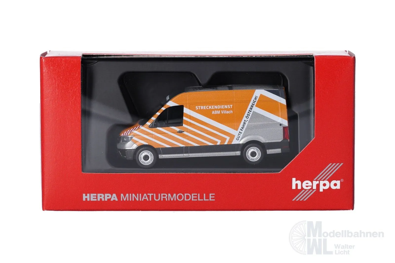 Herpa 099165 - MAN TGE Kasten Hochdach ASFINAG (A) H0 1:87