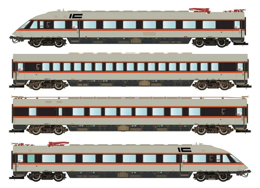 LS Models 16002S - Triebzug ET 403 DB Ep.IV IC 4-tlg. H0/GL Sound