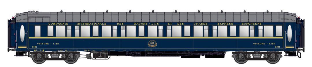 LS Models 49236 - Schlafwagen Lx20 CIWL Ep.IIIb Innenbeleuchtung H0/GL