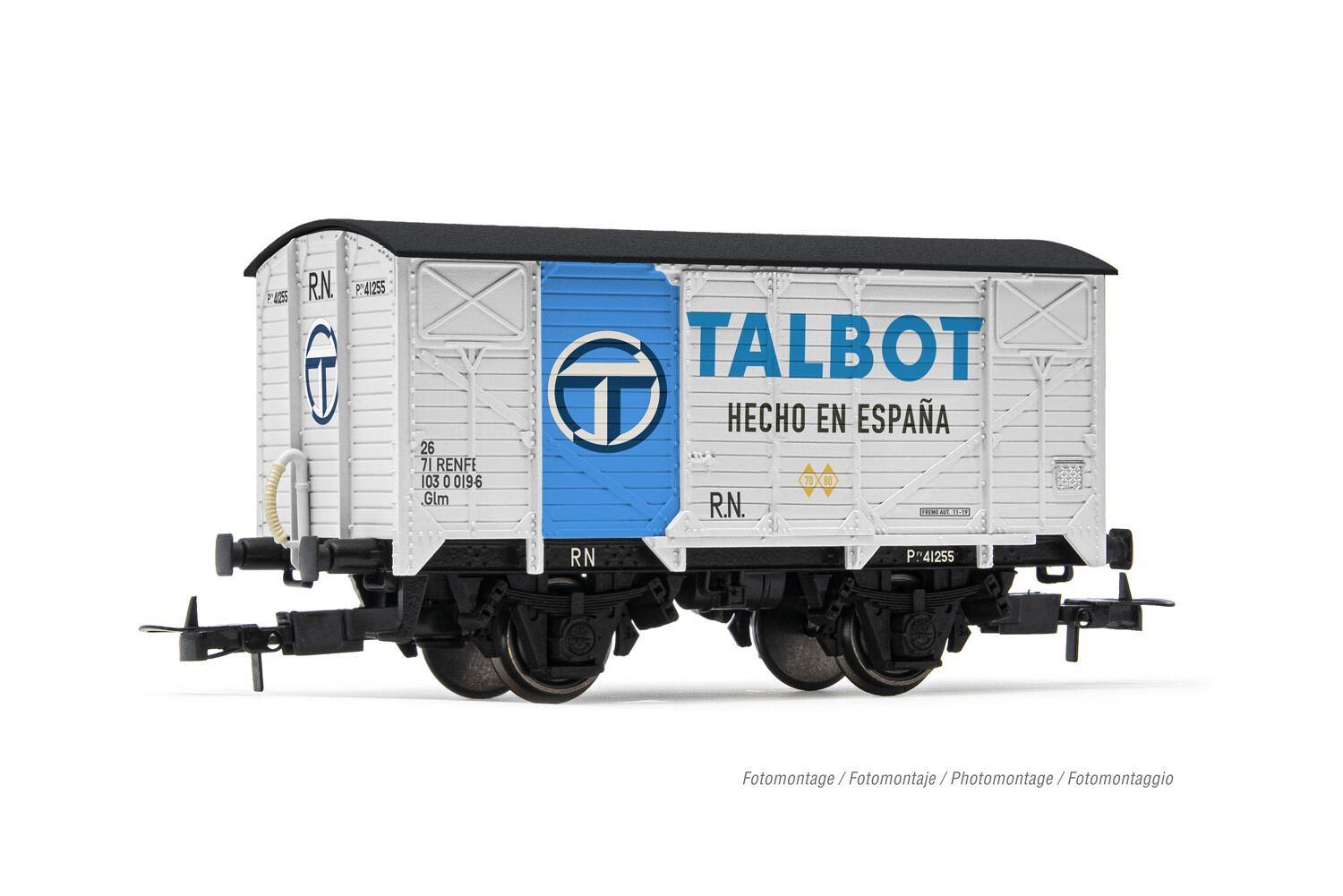 Electrotren 6056 - Güterwagen gedeckt R.N. Ep.III Talbot H0/GL