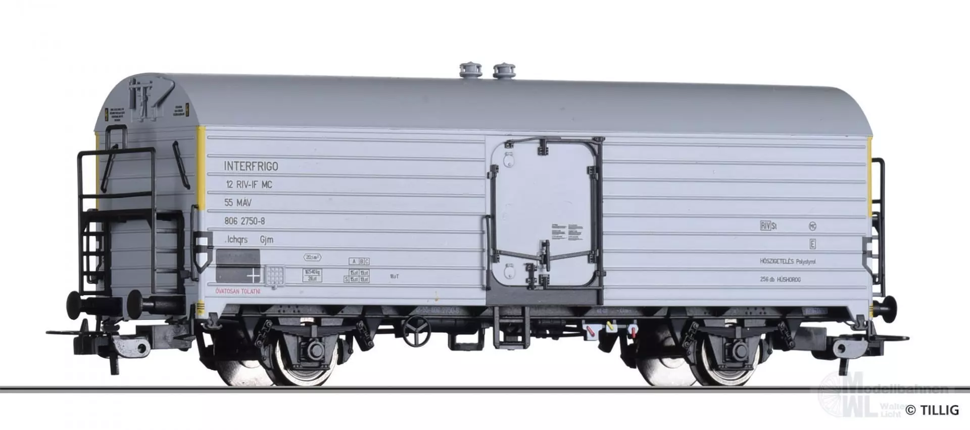 Tillig 76780 - Kühlwagen MAV Ep.IV Ichqrs Interfrigo H0/GL