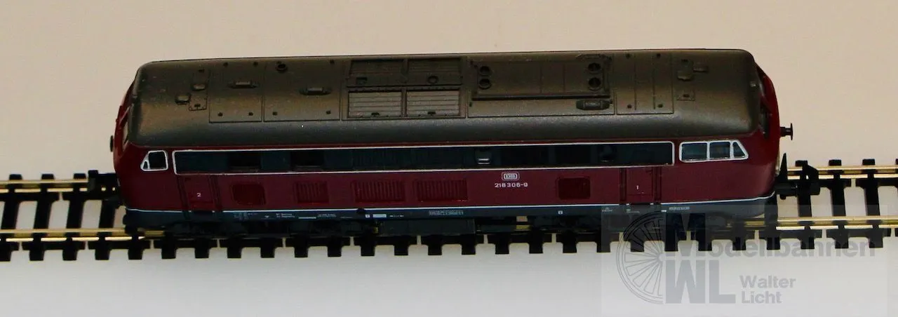 Fleischmann 7025 - FLEISCHMANN - DIesellok BR 218 306-9 DB Ep.IV mit Faulhabermotor N 1:160