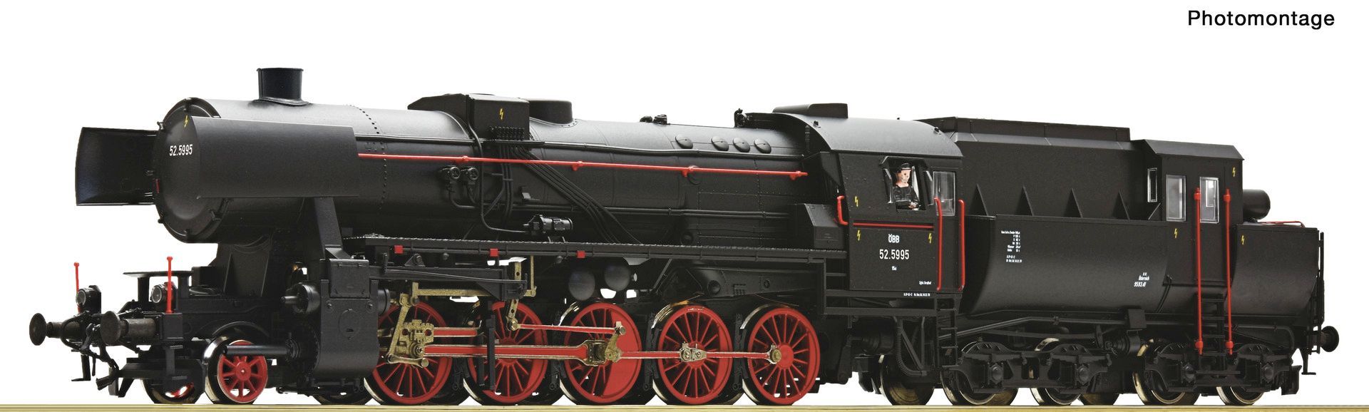Roco 7120066 - Dampflok Rh 52 ÖBB Ep.III/IV H0/WS SOUND