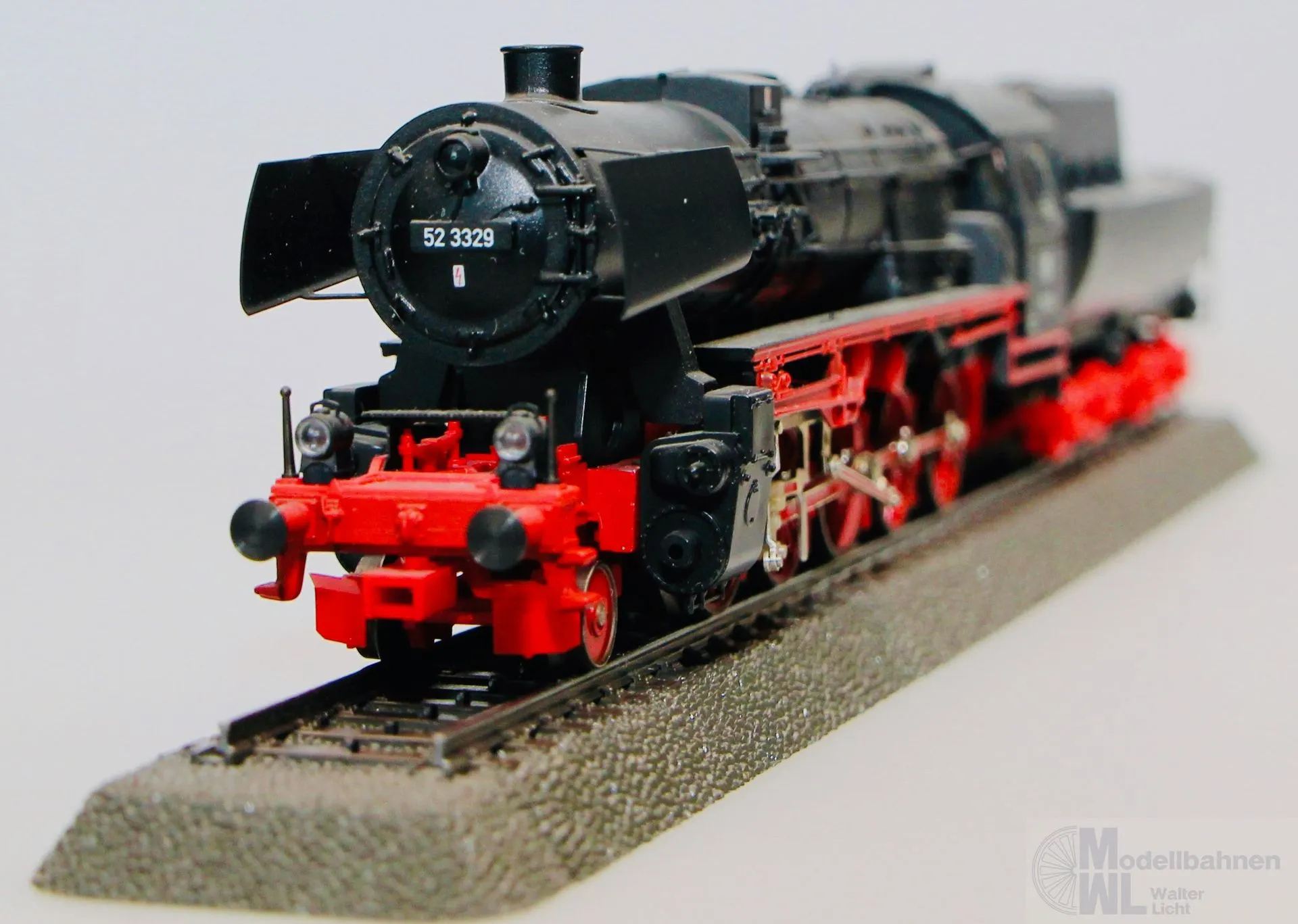 Märklin 3715 - MÄRKLIN - Dampflok BR 52 3329 DB Ep.III H0/WS Digital