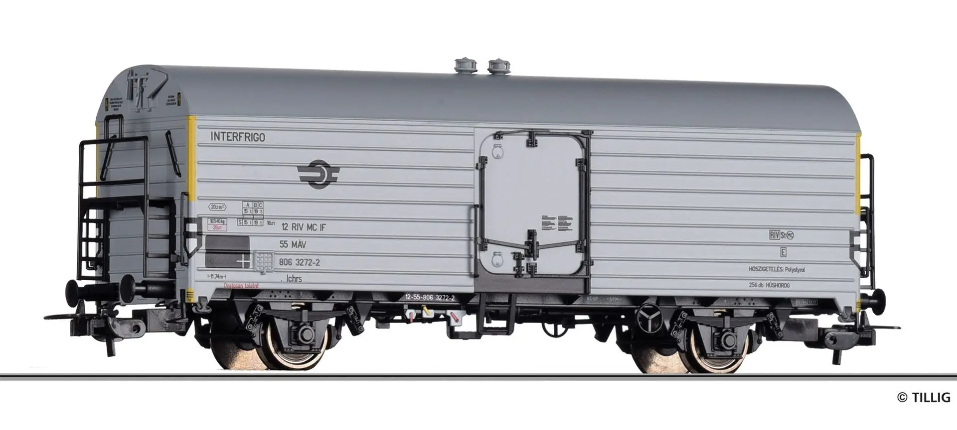 Tillig 77038 - Kühlwagen MAV Ep.IV Interfrigo Ichrs H0/GL
