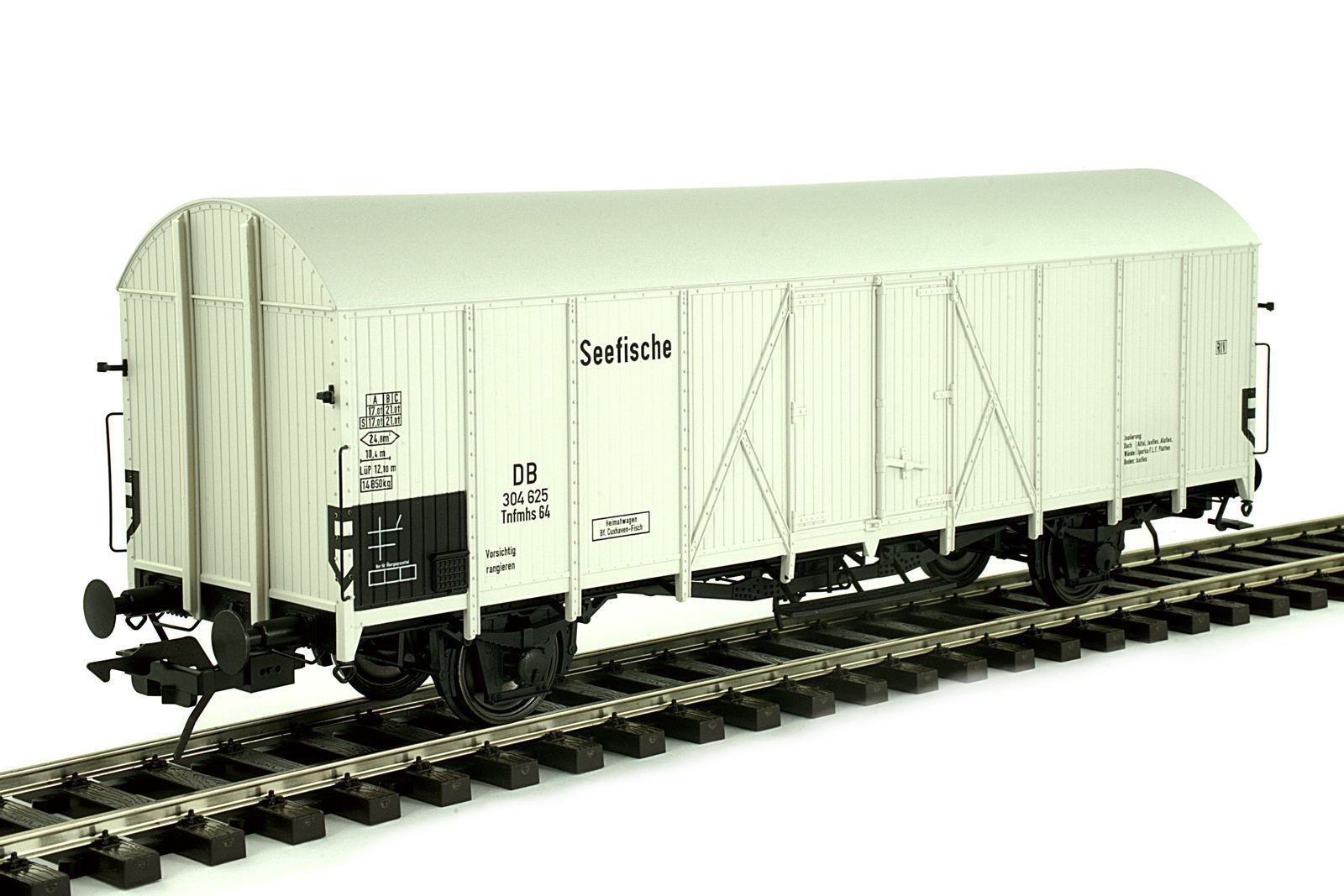 Lenz 42224-03 - Kühlwagen DB Ep.III Tnfmhs 64 Spur 0
