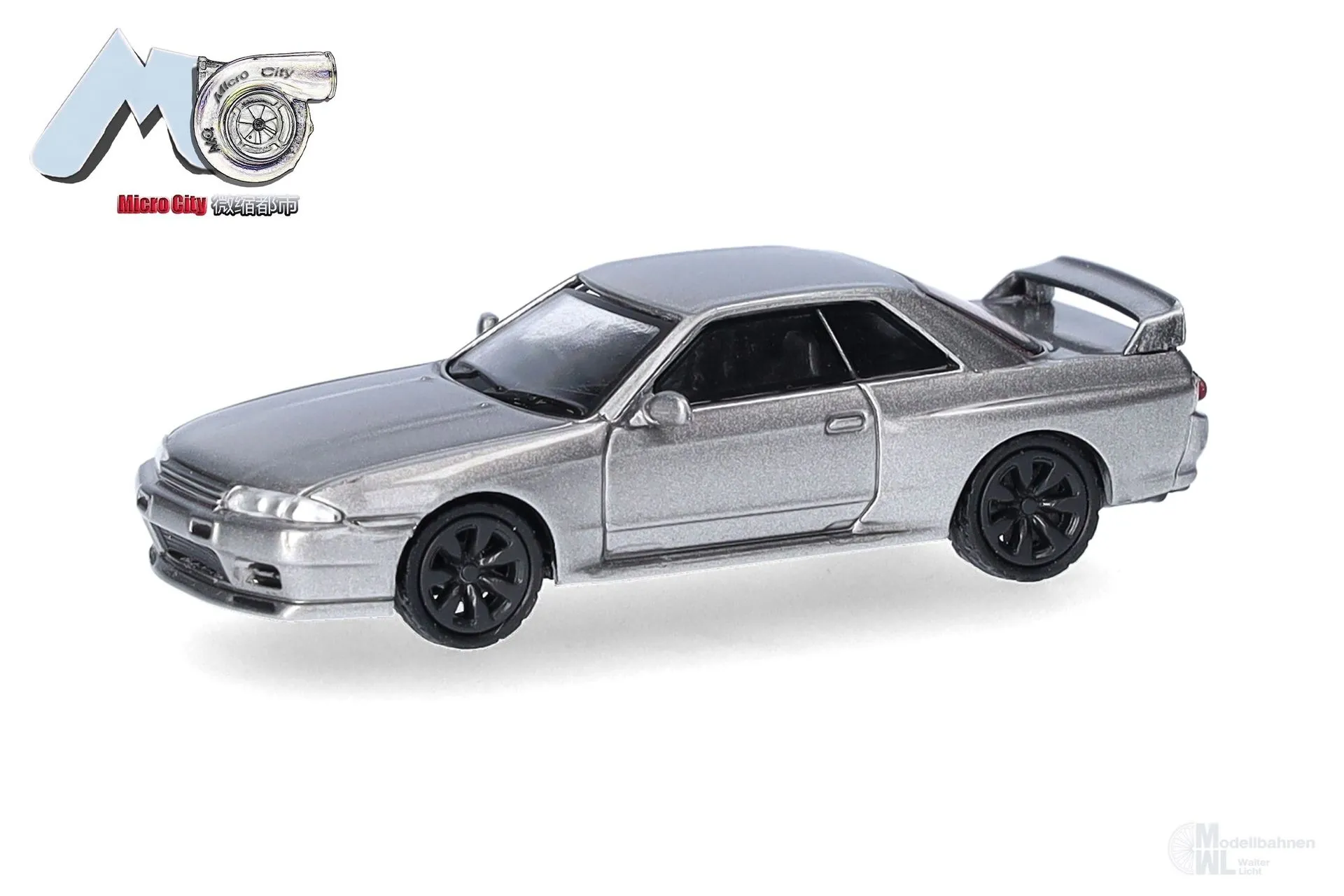 Herpa 87MC000094 - Nissan Skyline GTR32 grau H0 1:87
