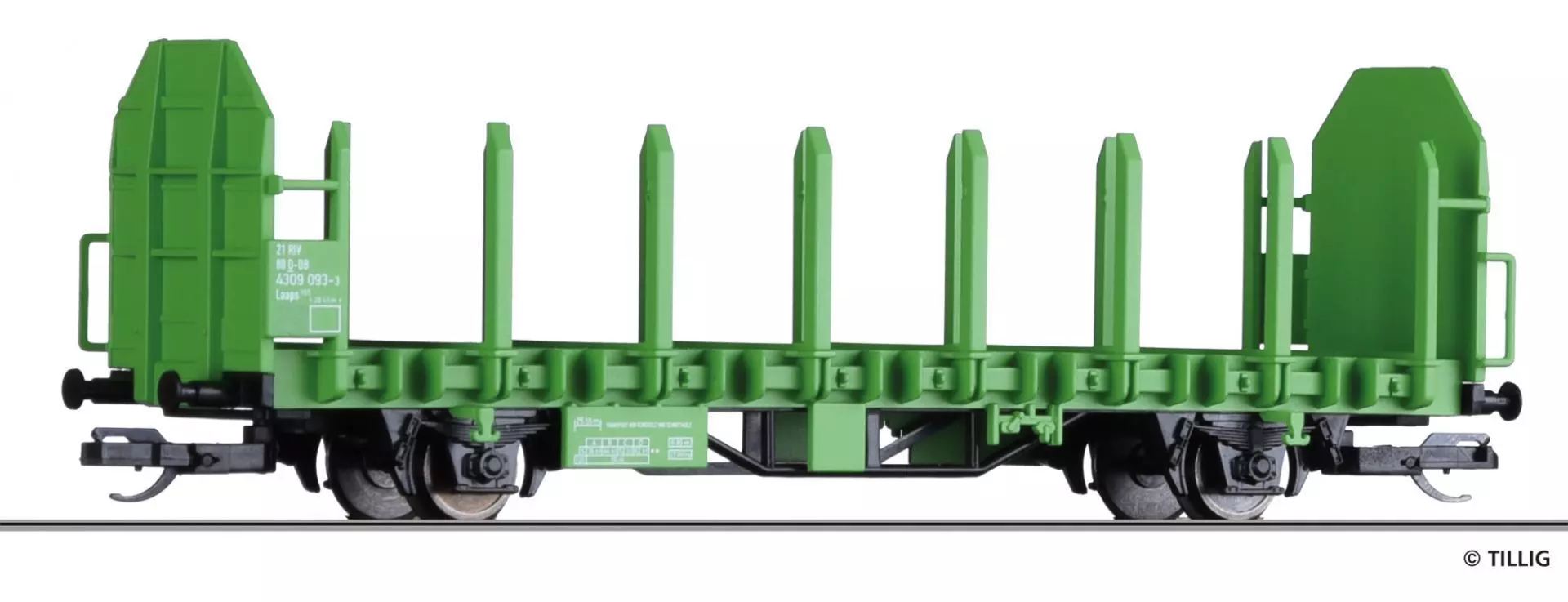 Tillig 14600 - Rungenwagen DB AG Ep.VI Laaps TT 1:120 Start