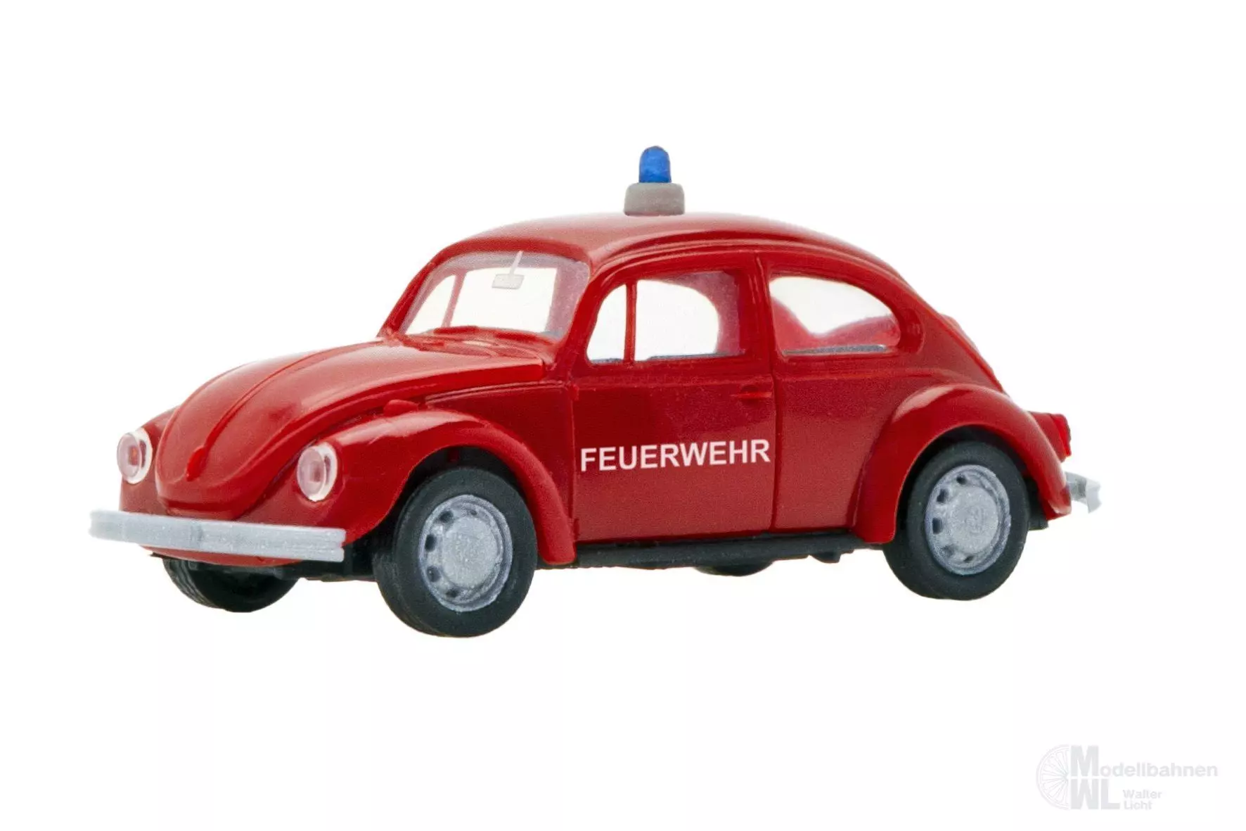 Viessmann 1160 - VW Käfer Typ Feuerwehr mit Beleuchtung und Blaulicht H0 1:87