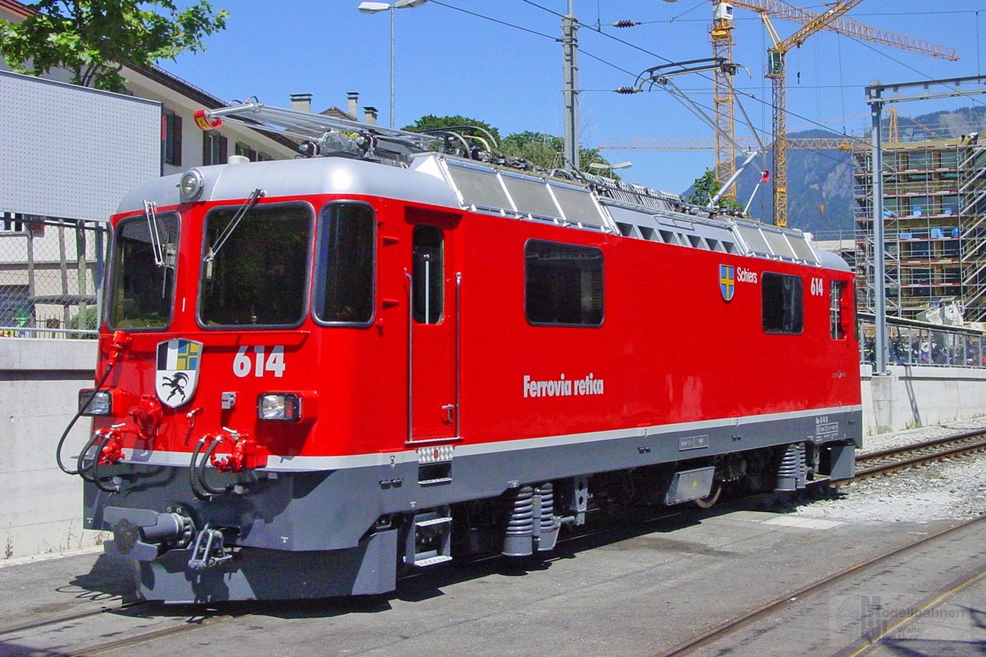 Bemo 1358164 - E-Lok Ge 4/4 II 614 RhB Ep.VI Schiers neurot H0m Sound