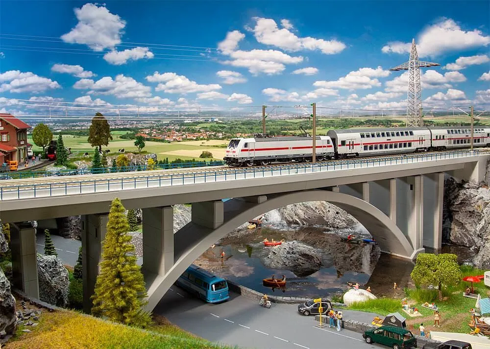 Faller 120505 - Moderne Bogenbrucke H0 1:87