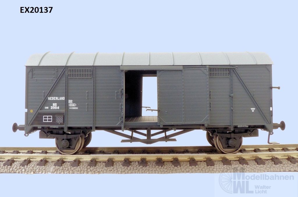 Exact Train 20137 - Güterwagen gedeckt NS Ep.IIIa Bremen H0/WS