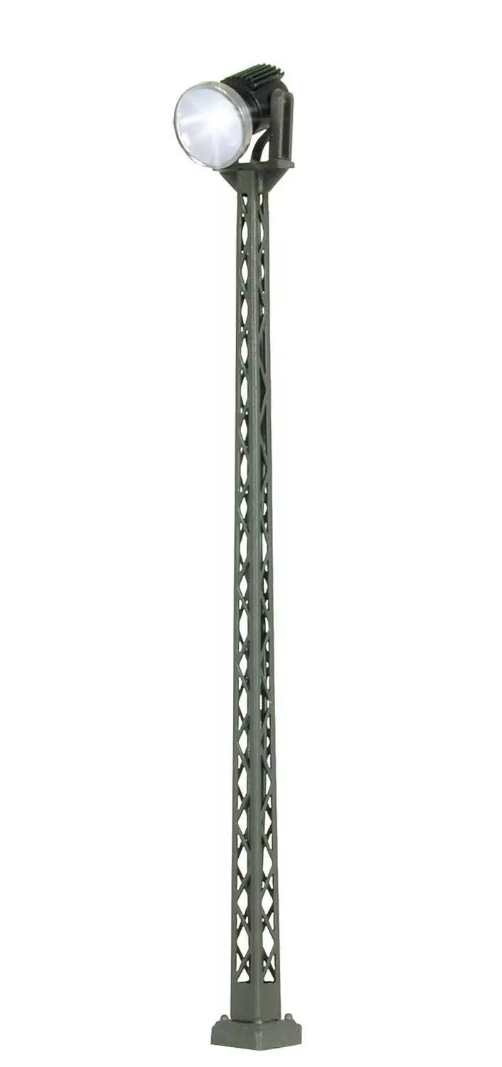 Viessmann 6531 - Flutlichtstrahler LED weiß auf Mast 78 mm N 1:160