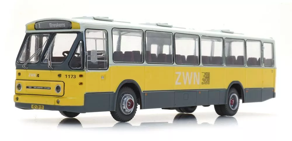 ARTITEC b.v. 487.070.23 - Regionalbus ZWN 1173 Leyland Ausstieg Mitte H0 1:87