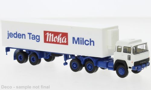 Brekina 83278 - Magirus 3-Achs-SZM mit Auflieger Moha H0 1:87 Brekina 83278 - Magirus 3-Achs-SZM mit Auflieger Moha H0 1:87