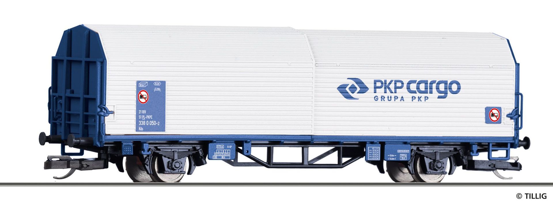 Tillig 14862 - START Haubenwagen PKP Cargo Ep.VI Kils TT 1:120