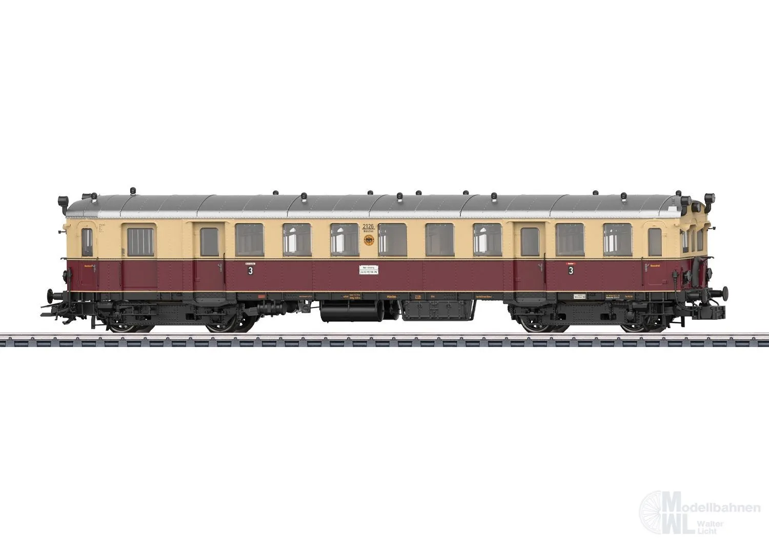Märklin 39852 - MHI Triebwagen elT 1126 DRG Ep.II 2.tlg. H0/WS Sound