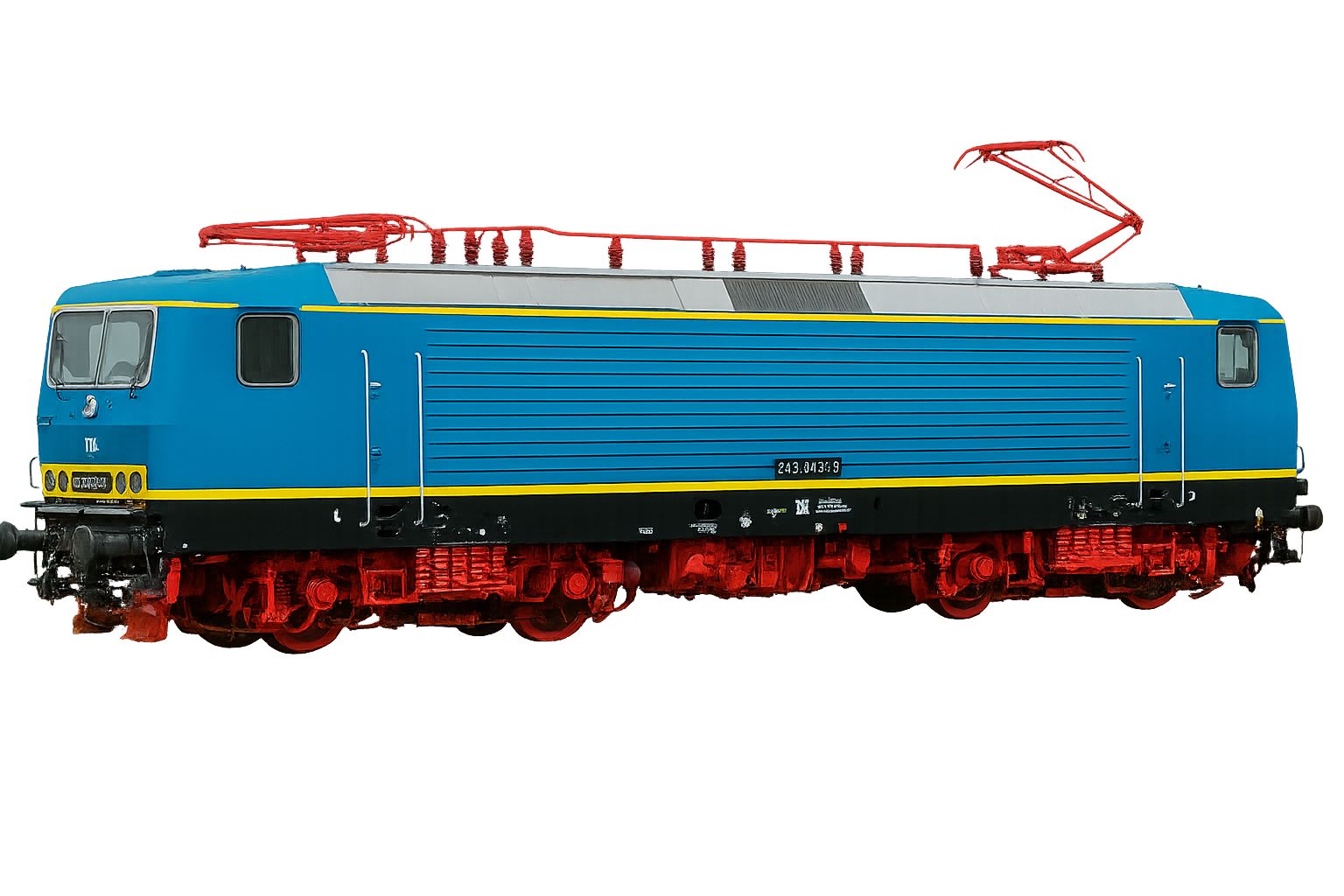 6693066d-c8a2-4df5-ba91-472f5ac2d91d Piko 52373 - E-Lok BR 243 019-7 WFL S-Bahn TT 1:120