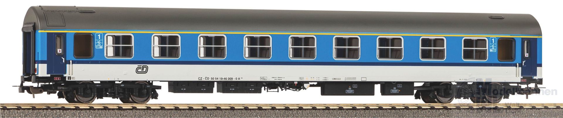 Piko 58565 - Personenwagen CD Ep.V 1.Kl. Najbrt H0/GL