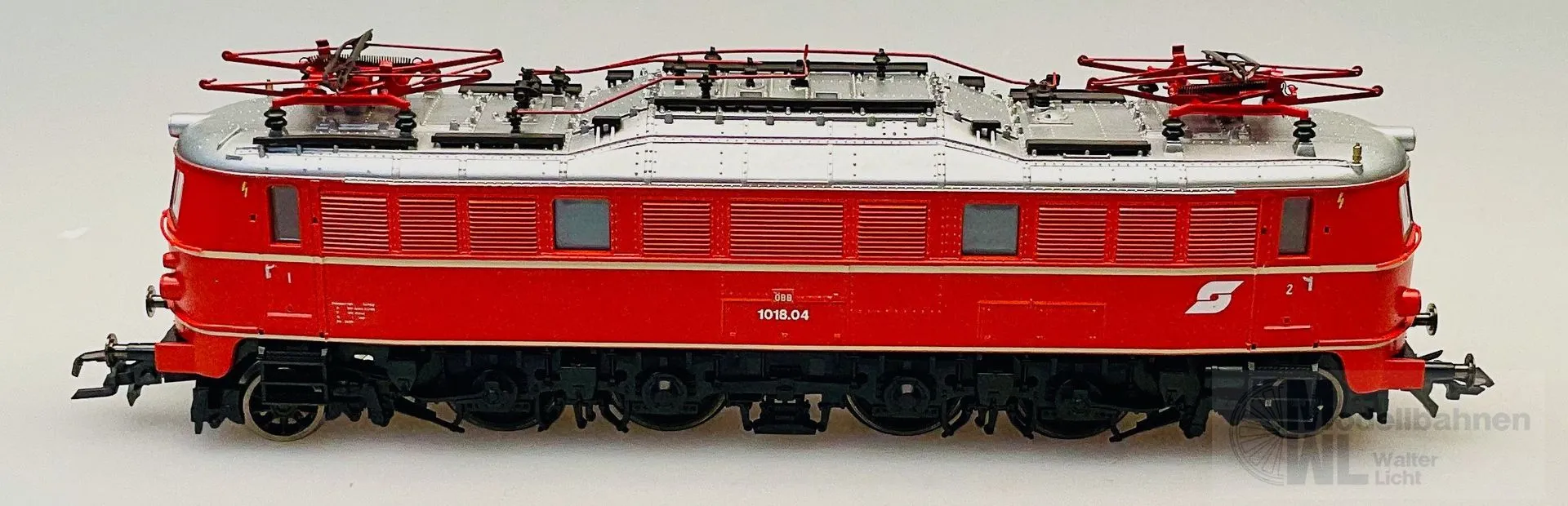 Roco 63661 - Roco - E-Lok BR 1018 04 ÖBB blutorange neues Logo H0/GL