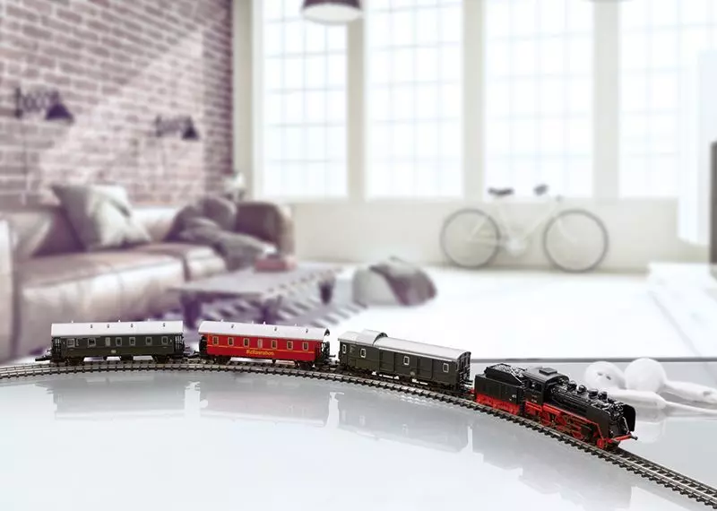 Märklin 81874 - Startset Museumszug Dampflok BR 24 DB Ep.IV Z 1:220