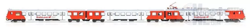 Jägerndorfer Modellbahn 40970 - Triebzug Rh 4020 ÖBB Ep.V 3-tlg. BratisLover H0/GL