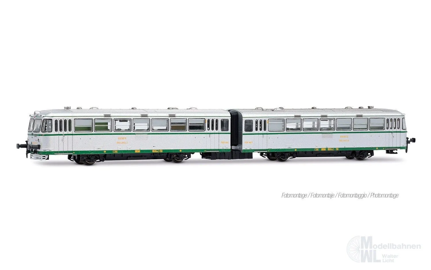 Arnold 2679 - Dieseltriebwagen BR 591.400 RENFE Ep.IV N 1:160