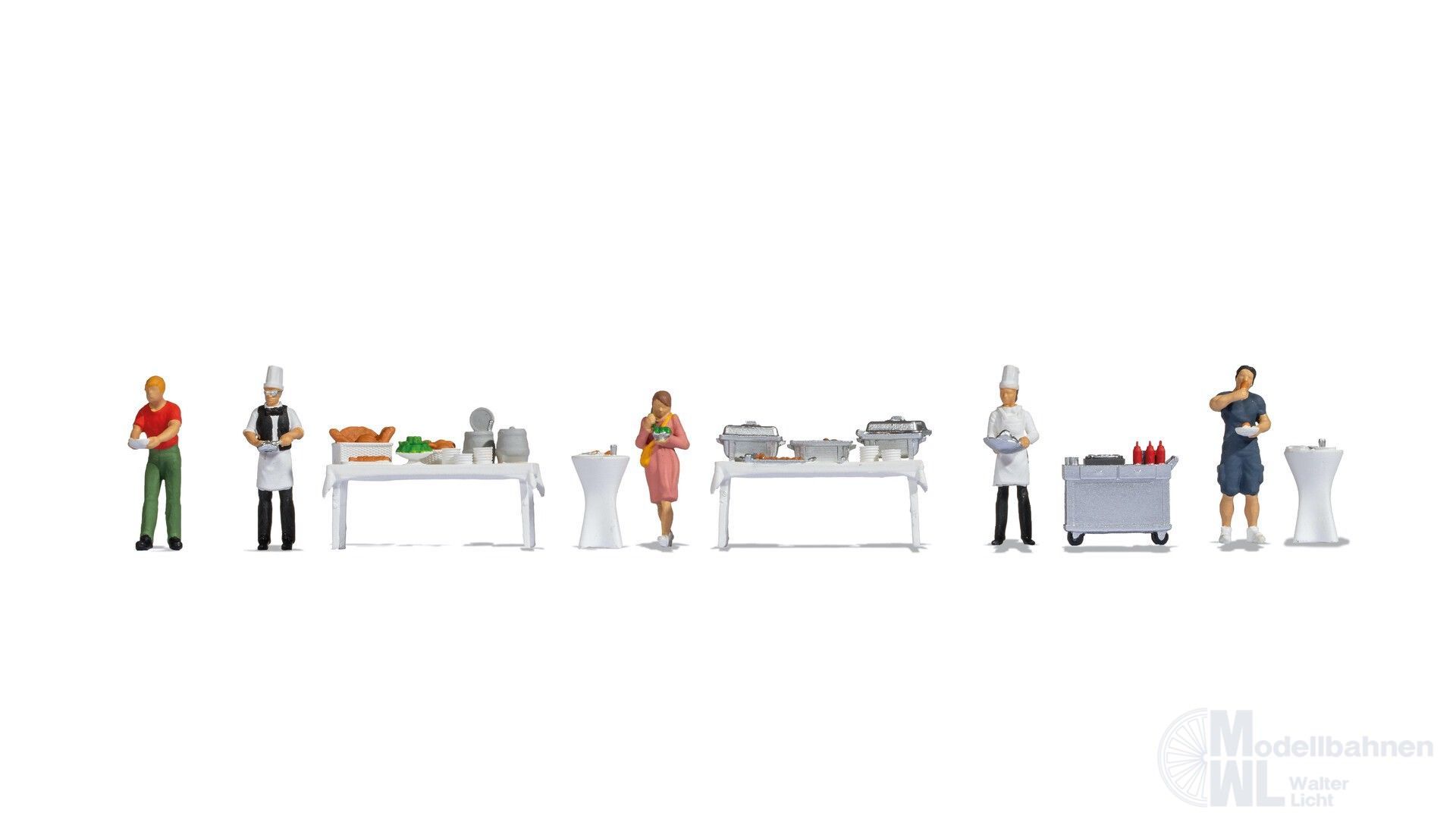 Noch 16276 - Figuren-Themenwelt Buffet H0 1:87 Noch 16276 - Figuren-Themenwelt Buffet H0 1:87