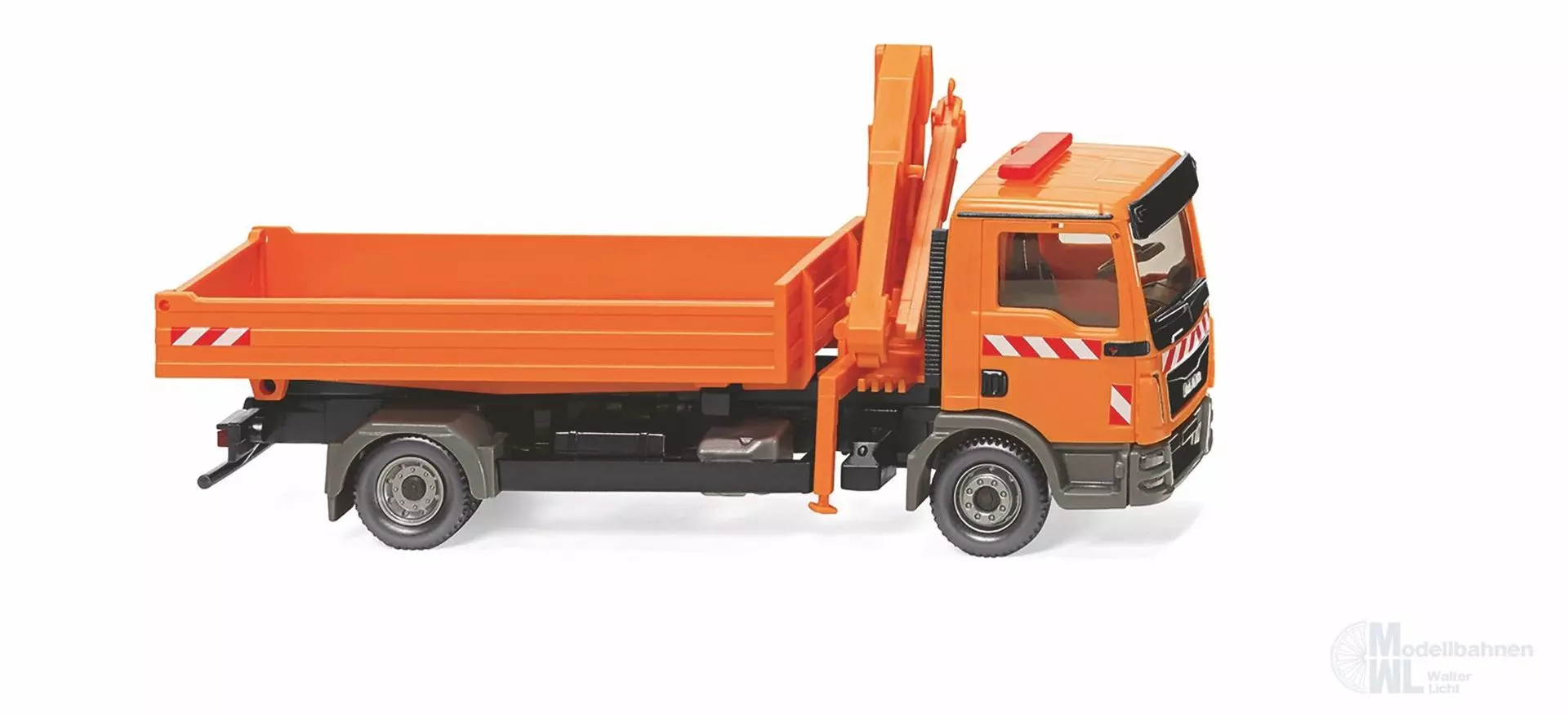 Wiking 067505 - Pritschen-Lkw mit Ladekran MAN TGL Euro 6 Kommunal 1:87