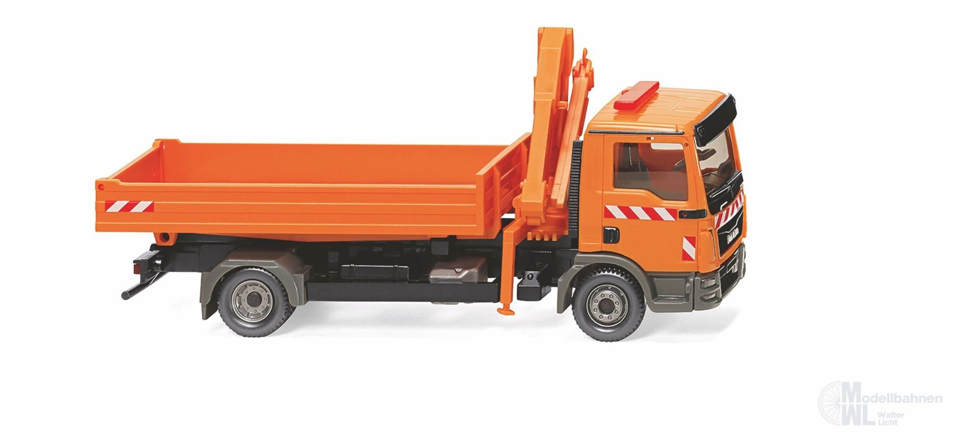 Wiking 067505 - Pritschen-Lkw mit Ladekran MAN TGL Euro 6 Kommunal 1:87