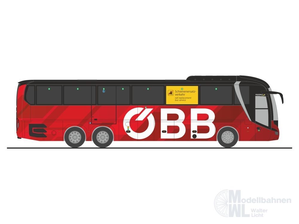 Rietze 74867 - MAN Lion´s Coach L´17 ÖBB Postbus - Schienenersatzverkehr (AT) H0 1:87