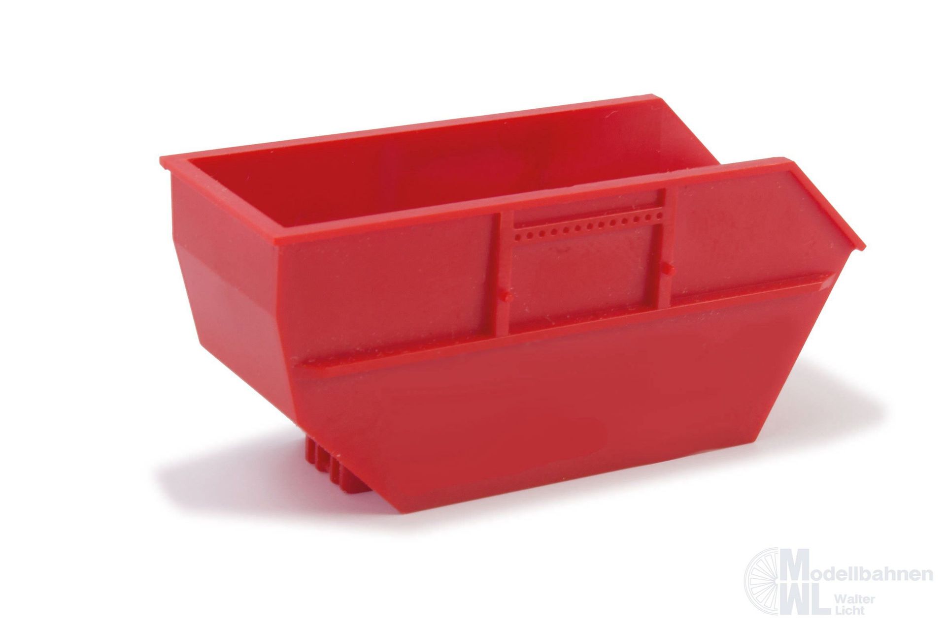 Herpa 054614 - Absetzmulde groß 2 Stück rot H0 1:87 Herpa 054614 - Absetzmulde groß 2 Stück rot H0 1:87