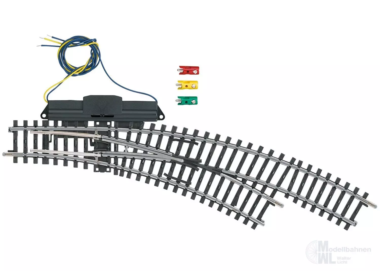 Märklin 2269 - Bogenweiche rechts elektrisch R 360 mm H0/WS