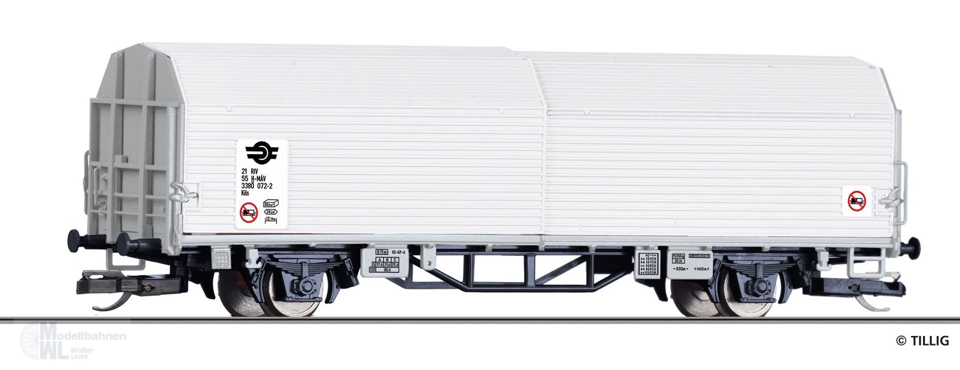 Tillig 14863 - START-Haubenwagen MAV Ep.VI Kils TT 1:120 Tillig 14863 - START-Haubenwagen MAV Ep.VI Kils TT 1:120