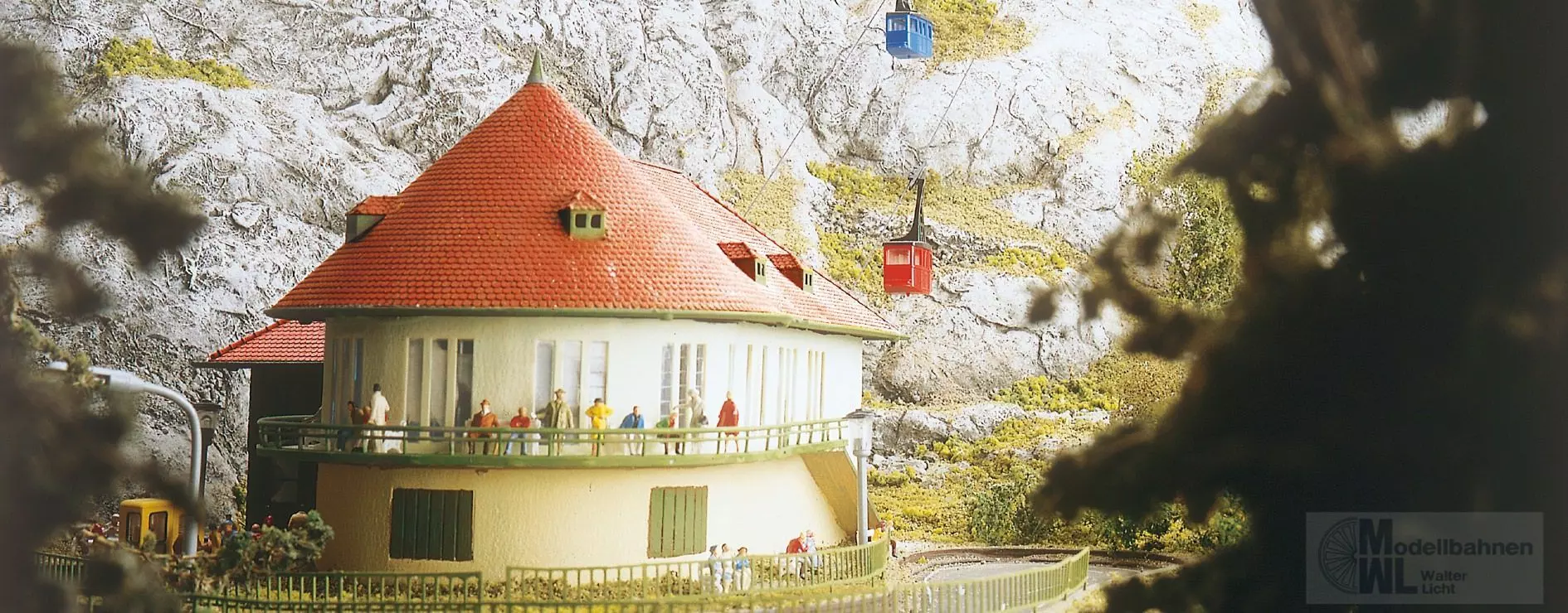 Brawa 6570 - Gebäudebausatz Seilschwebebahn N