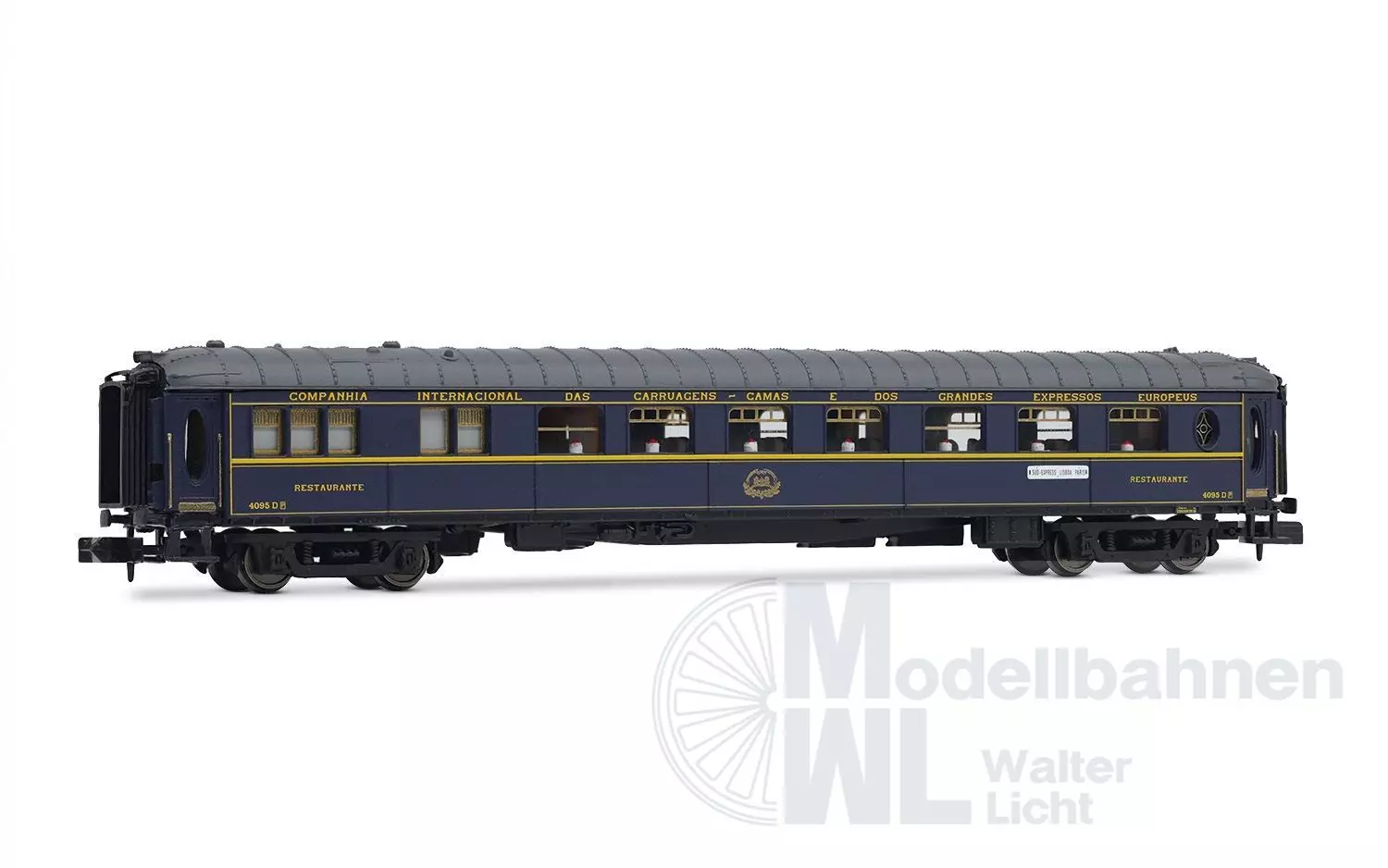 Arnold 4487 - Personenwagen Set CIWL Ep.III/IV 3.tlg. Sud Express Set 2 N 1:160