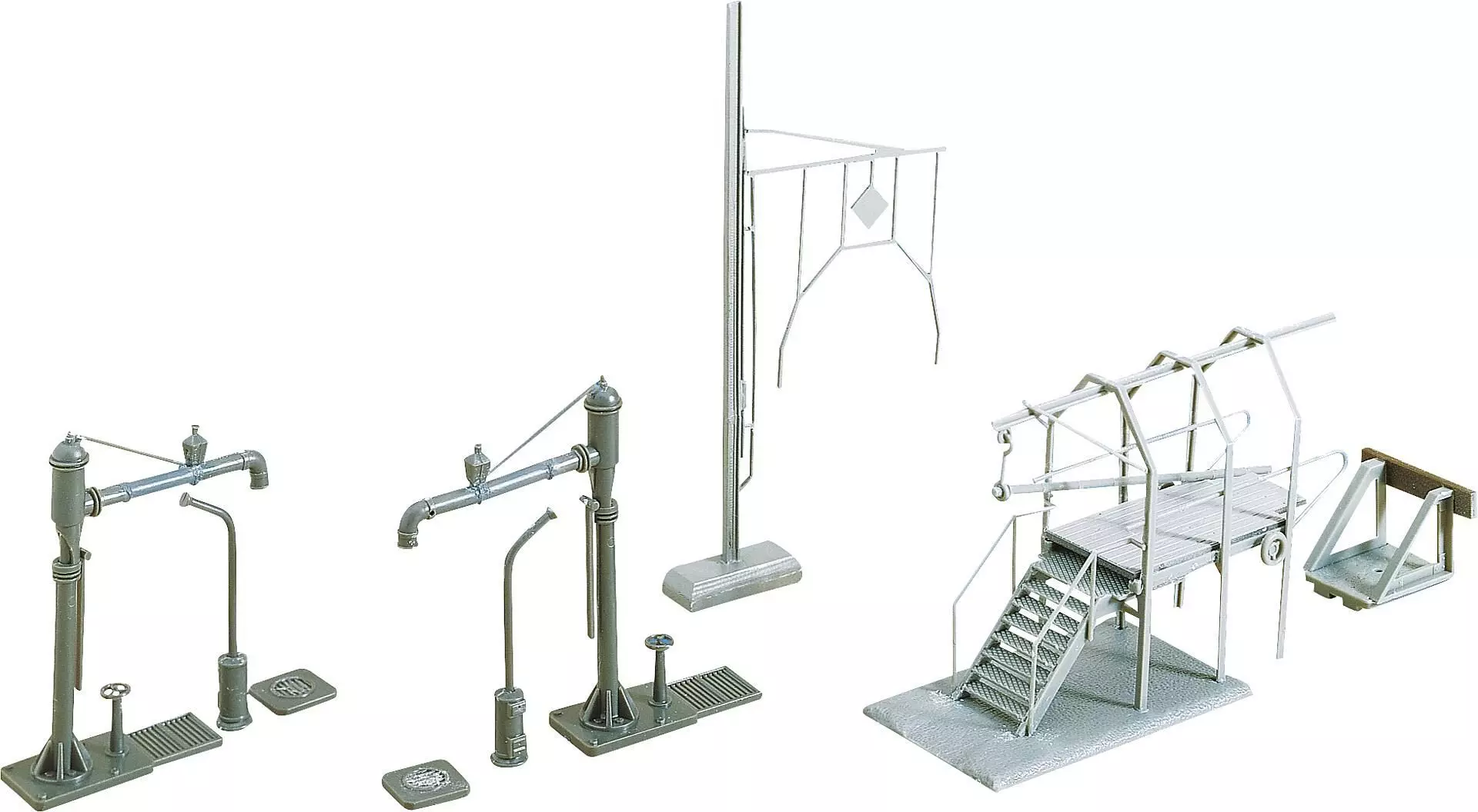 Faller 222138 - Wasserkran, Lademass, Rohrbla N 1:160