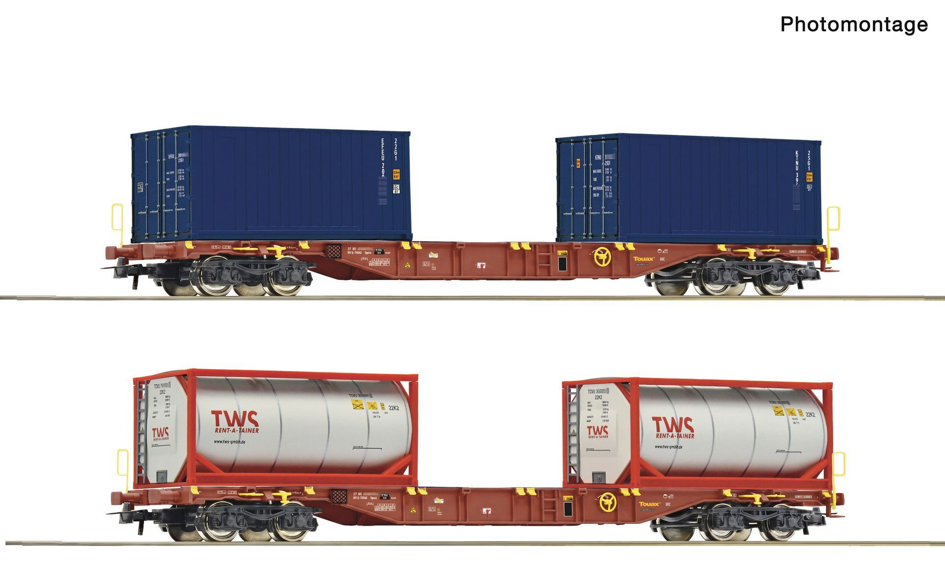 Roco 6600364 - 2er Set Sgns Touax