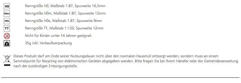 Tillig 66036 - Decoder NEM 663 NEXT 18 (in Kooperation mit Uhlenbrock) 