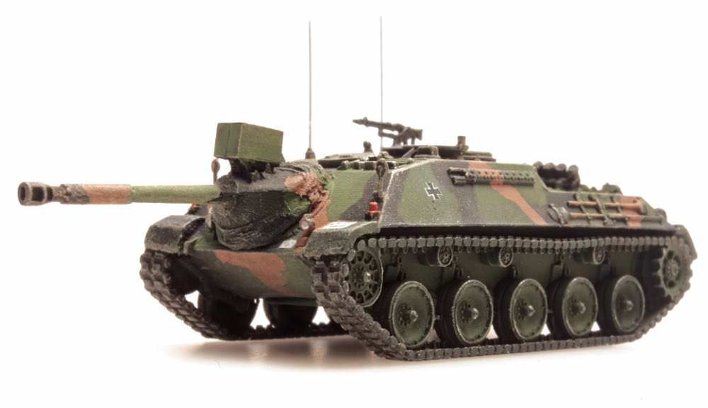 ARTITEC b.v. 6160002 - Panzer KaJaPa 90mm Flecktarnung Bundeswehr Deutschland N 1:160