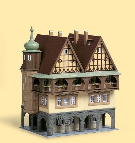 Auhagen 12348 - Hotel Bürgerhaus H0 1:87 / TT 1:120