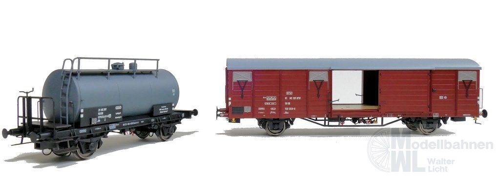 EX20517 Exact Train 20517 - Kesselwagen Set DR Ep.IV 2.tlg. H0/GL