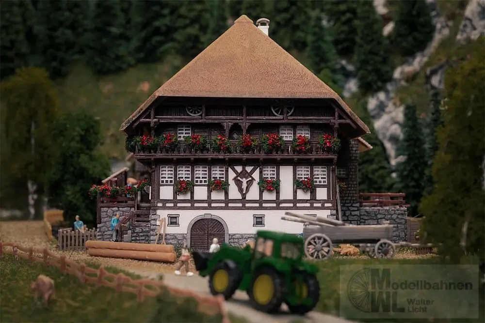Faller 232010 - Jubiläumsmodell Schwarzwaldhof mit 2 Figuren N 1:160