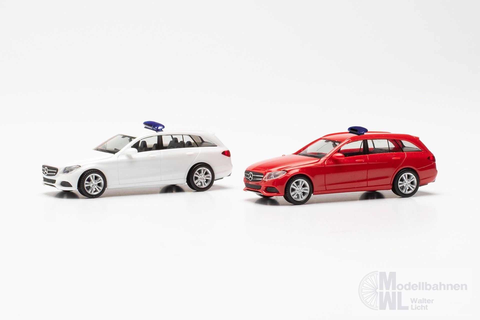 Herpa 013284-003 - MiKi Mercedes-Benz C-Klasse T (2er Set) H0 1:87