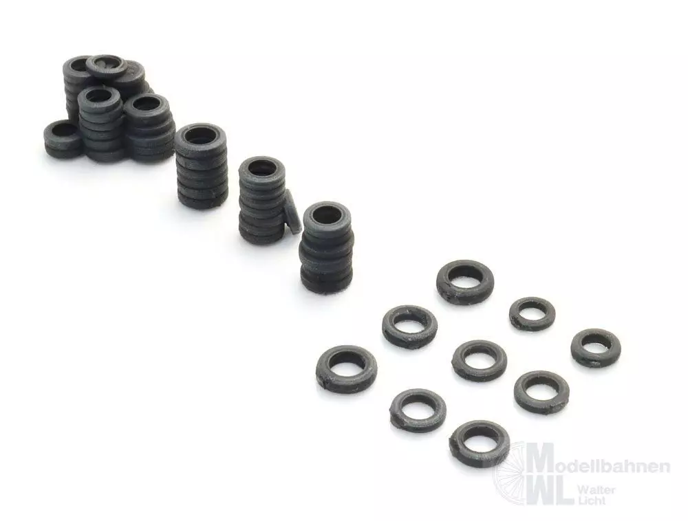 ARTITEC b.v. 387.738 - Alte Autoreifen H0 1:87 Fertigmodell