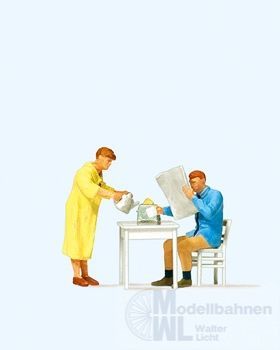 Preiser 28116 - Frühstück H0 1:87